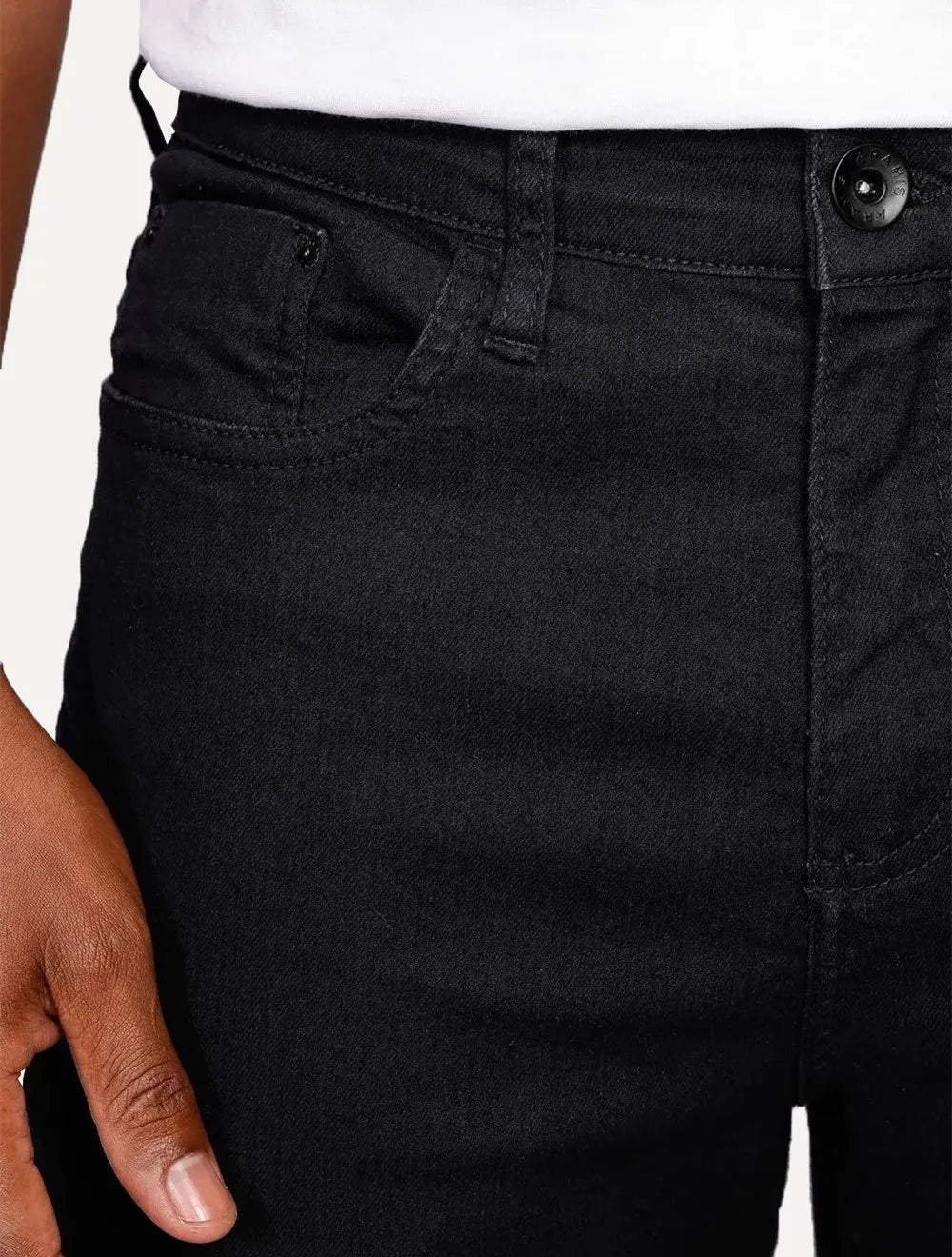 Calça Aramis Jeans Masculina Slim Black Preta