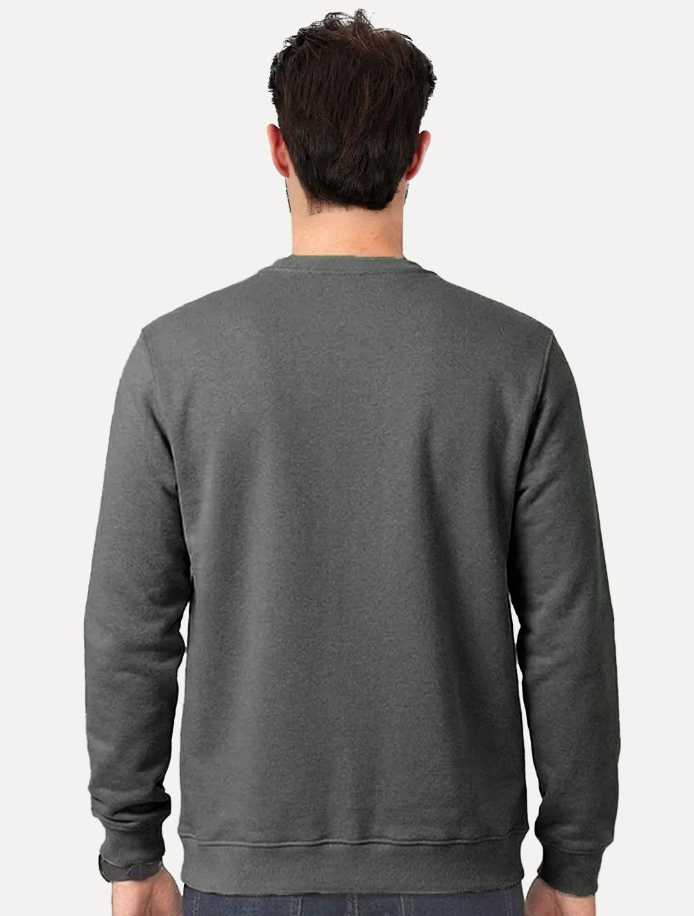 Moletom John John Masculino New Basic Logo Rusty Cinza Escuro