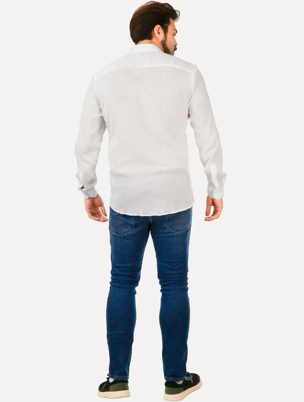 Camisa Reserva Masculina Cotton Voil Gaze Branca