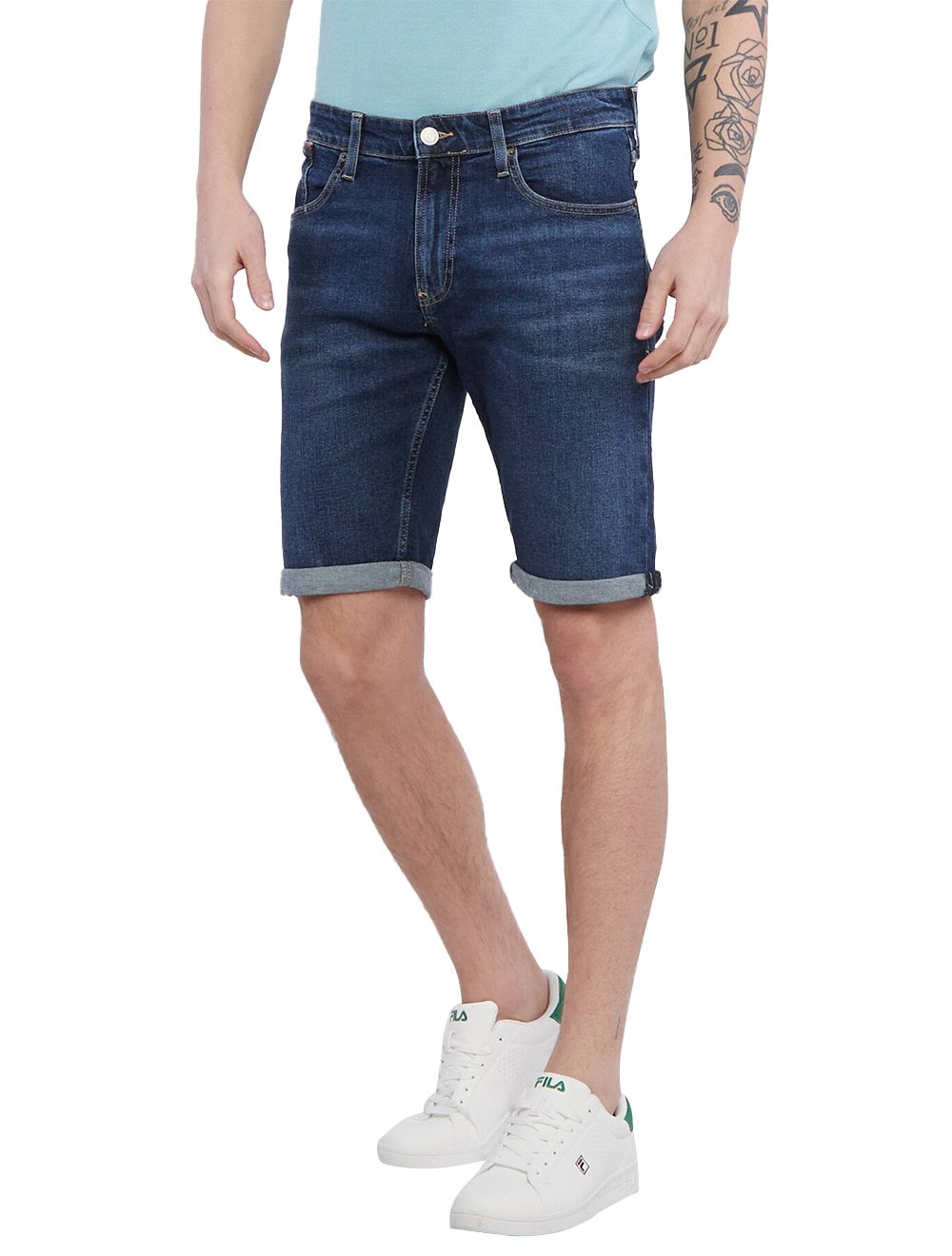 Bermuda Tommy Jeans Masculina Ronnie Tapered Short Azul