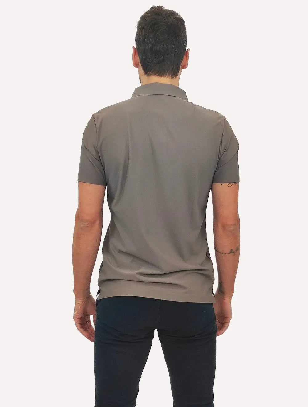 Polo Pacific Blue Masculina Basic Grafite