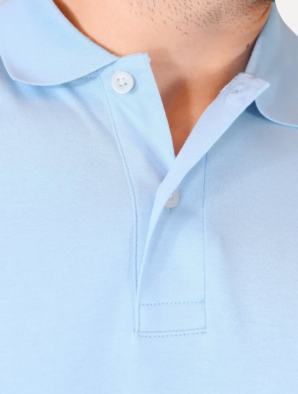 Polo Tommy Hilfiger Masculina Malha Liquid Cotton Seasonal Azul Caribe