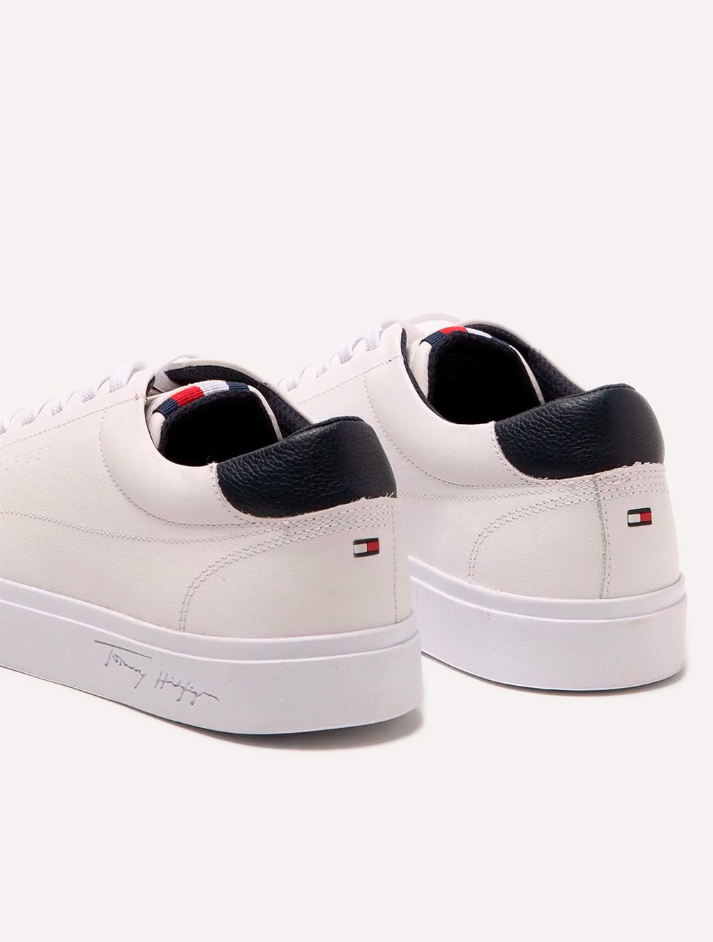 Tênis Tommy Hilfiger Masculino Couro Greg 1A Branco