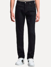Calça Jeans Empório Armani Masculina J06 Slim Fit Cintura Regular Azul Denim