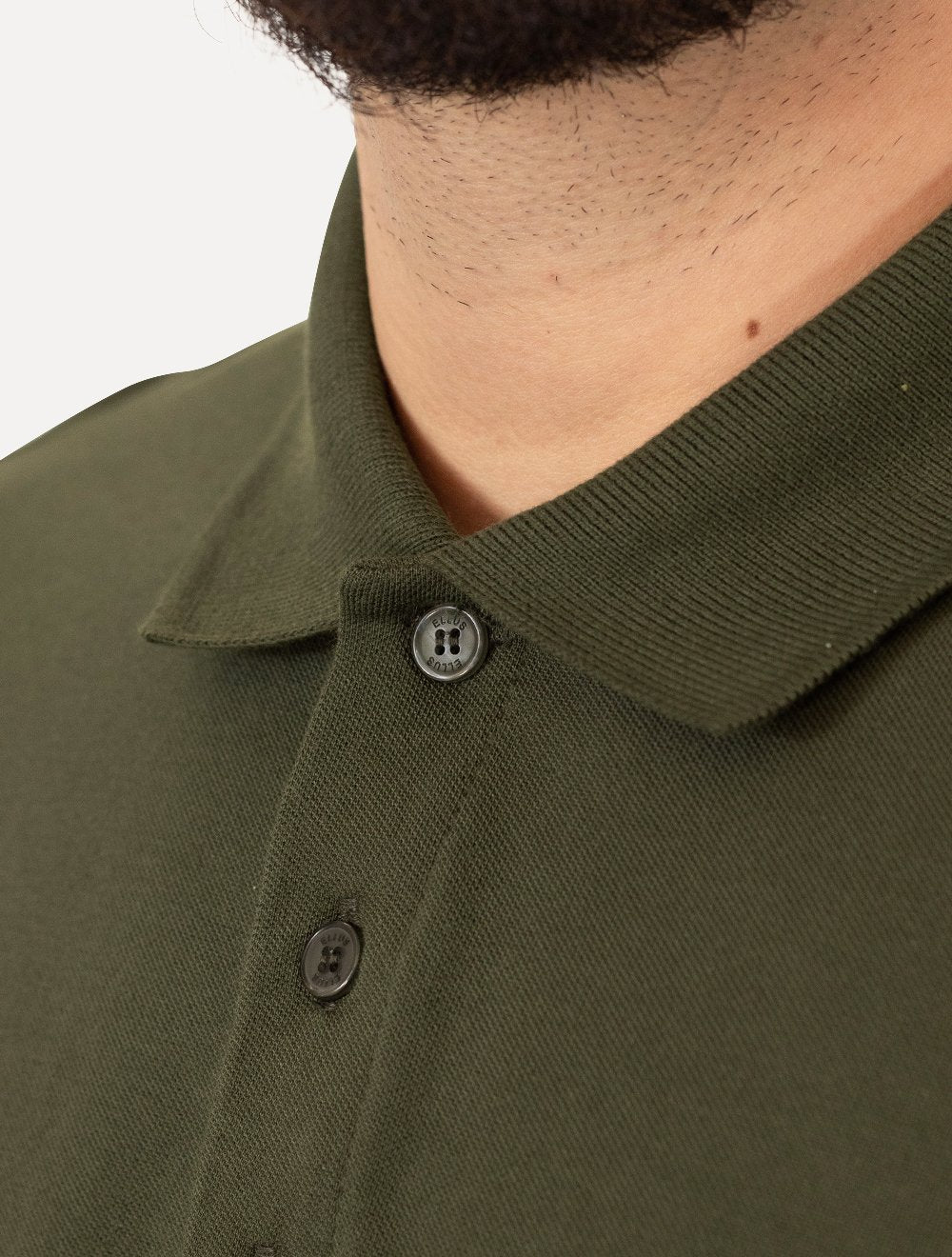 Polo Ellus Masculina Piquet Classic Easa Verde Floresta