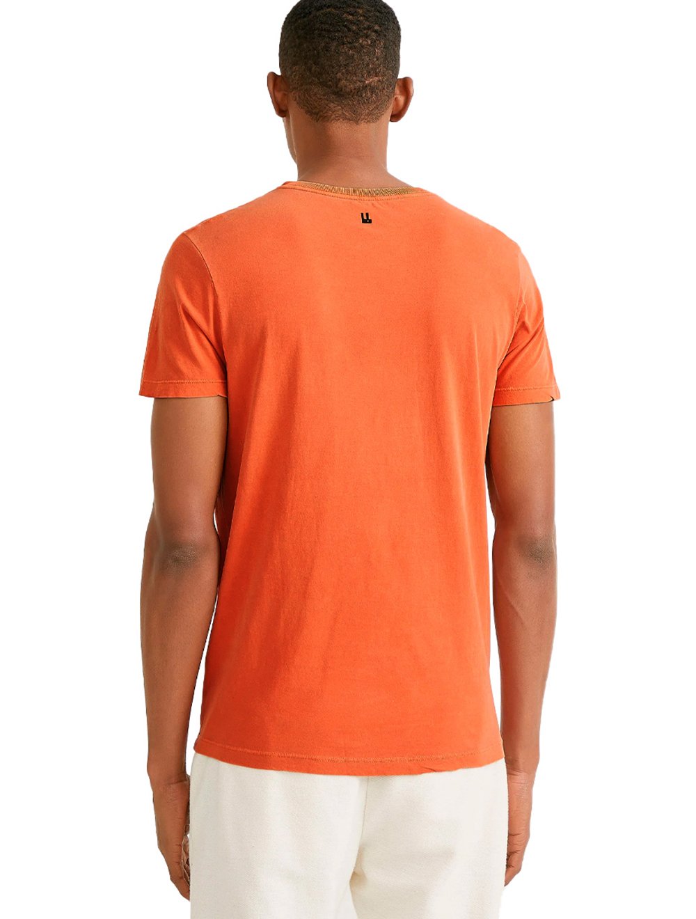 Camiseta Foxton Masculina Art Is Therapy Terracota Laranja
