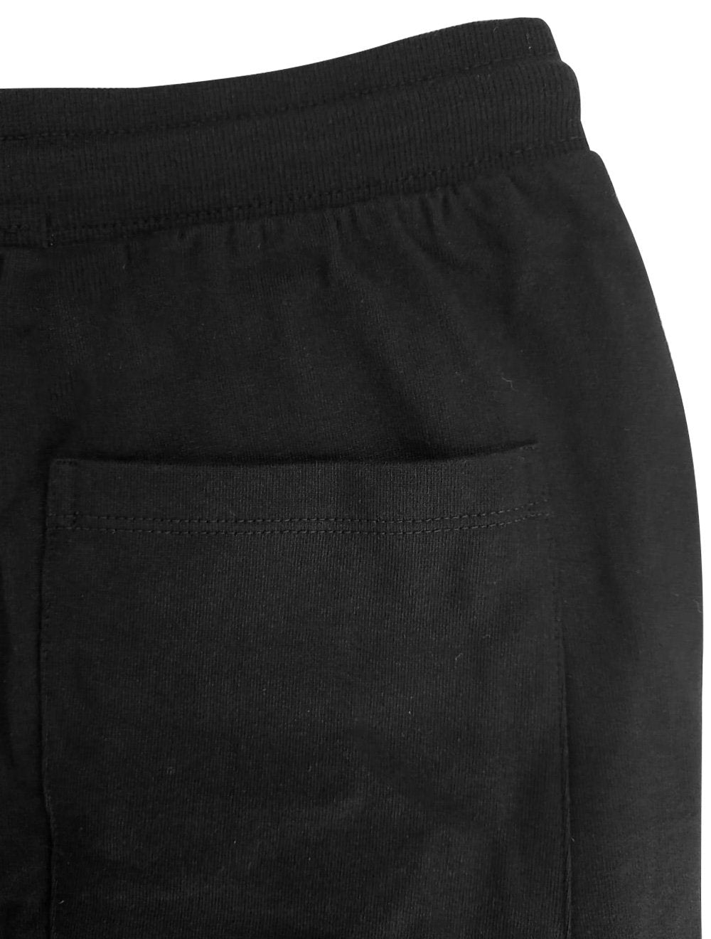 Bermuda Calvin Klein Jeans Moletom Masculina Dark RE Issue Preta