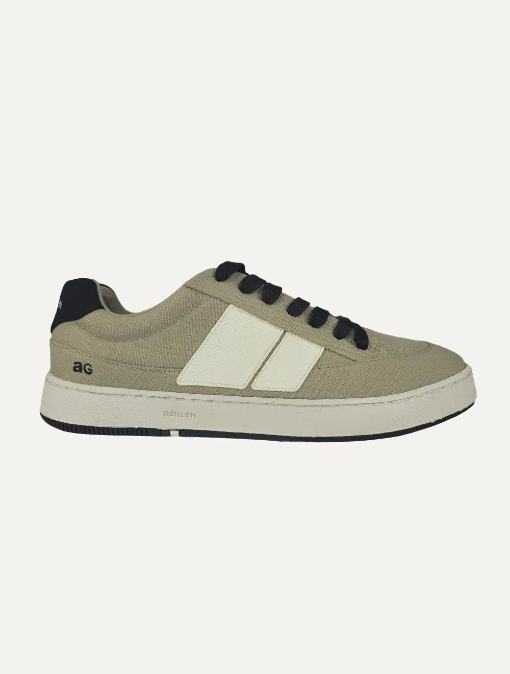 Tênis Osklen Masculino Lona Canvas AG Sneaker Cáqui