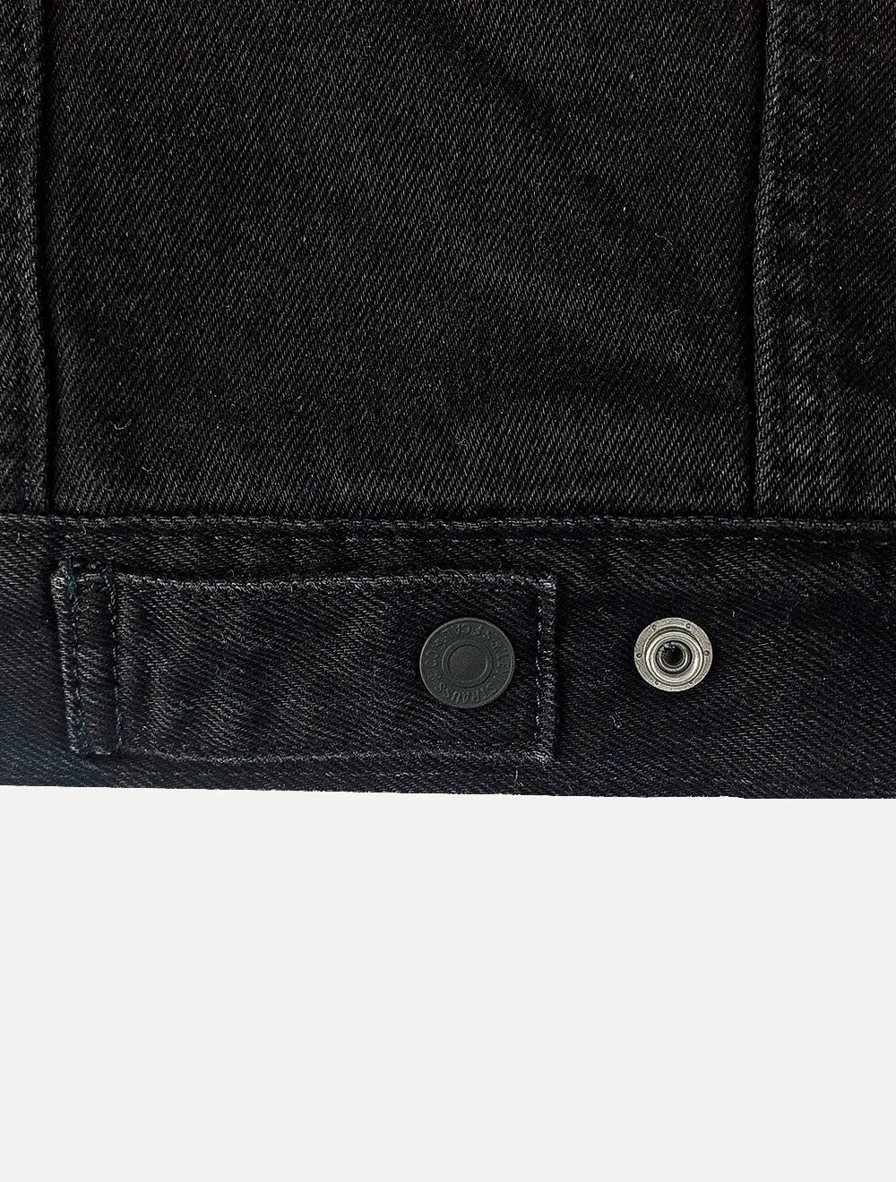 Jaqueta Jeans Levis Masculina Sherpa Trucker Preta