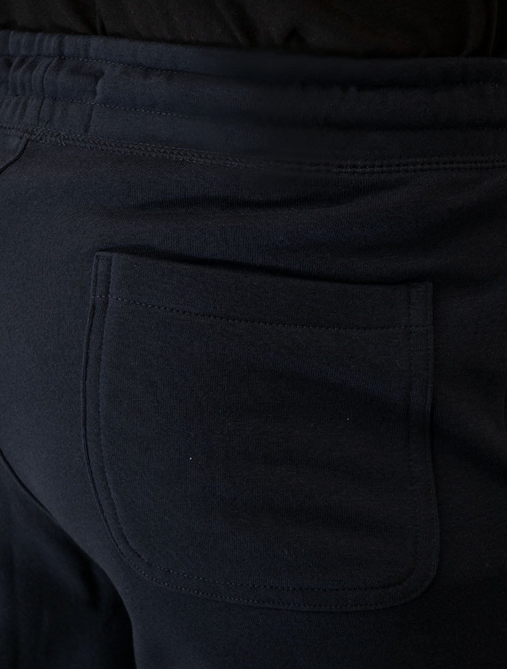 Bermuda Original Penguin Masculina Moletom Slim Patch Azul Marinho