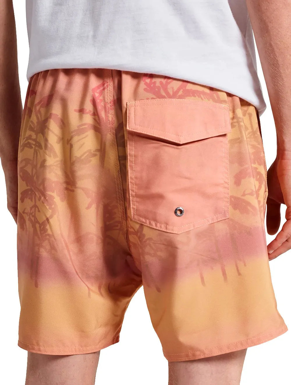 Short Reserva D'Água Beachwear Sunset Laranja