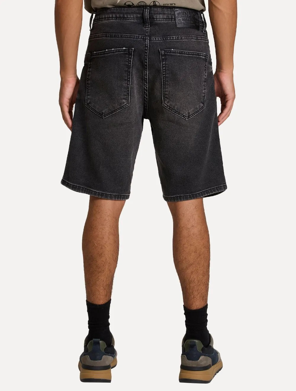 Bermuda John John Jeans Masculina Regular Cerrillos Preta