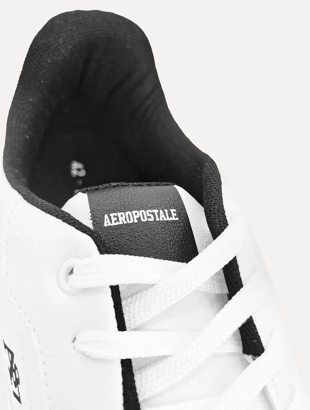 Tênis Aeropostale Masculino Casual Coverline Sport Logo Preto/Branco