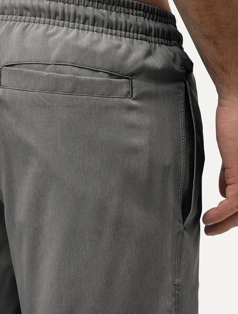 Short Aramis Masculino D'Água Elastico Melange Grafite Mescla