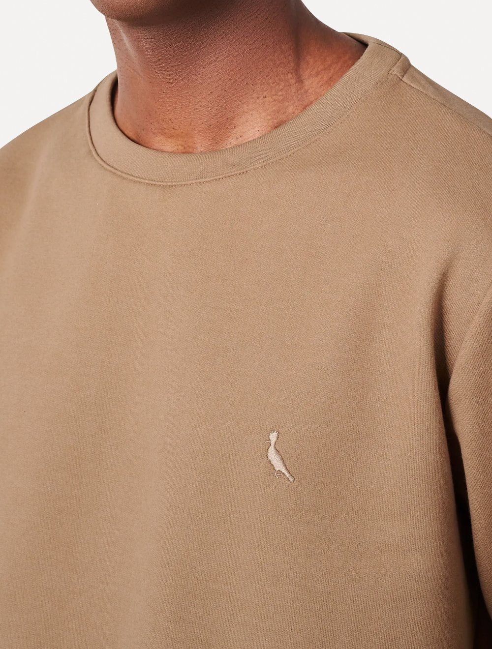 Moletom Reserva Masculino Crewneck Woodpecker Cáqui
