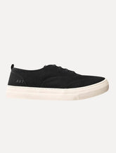Tênis Aeropostale Masculino Casual Lona Baixo A87 Bordado Preto
