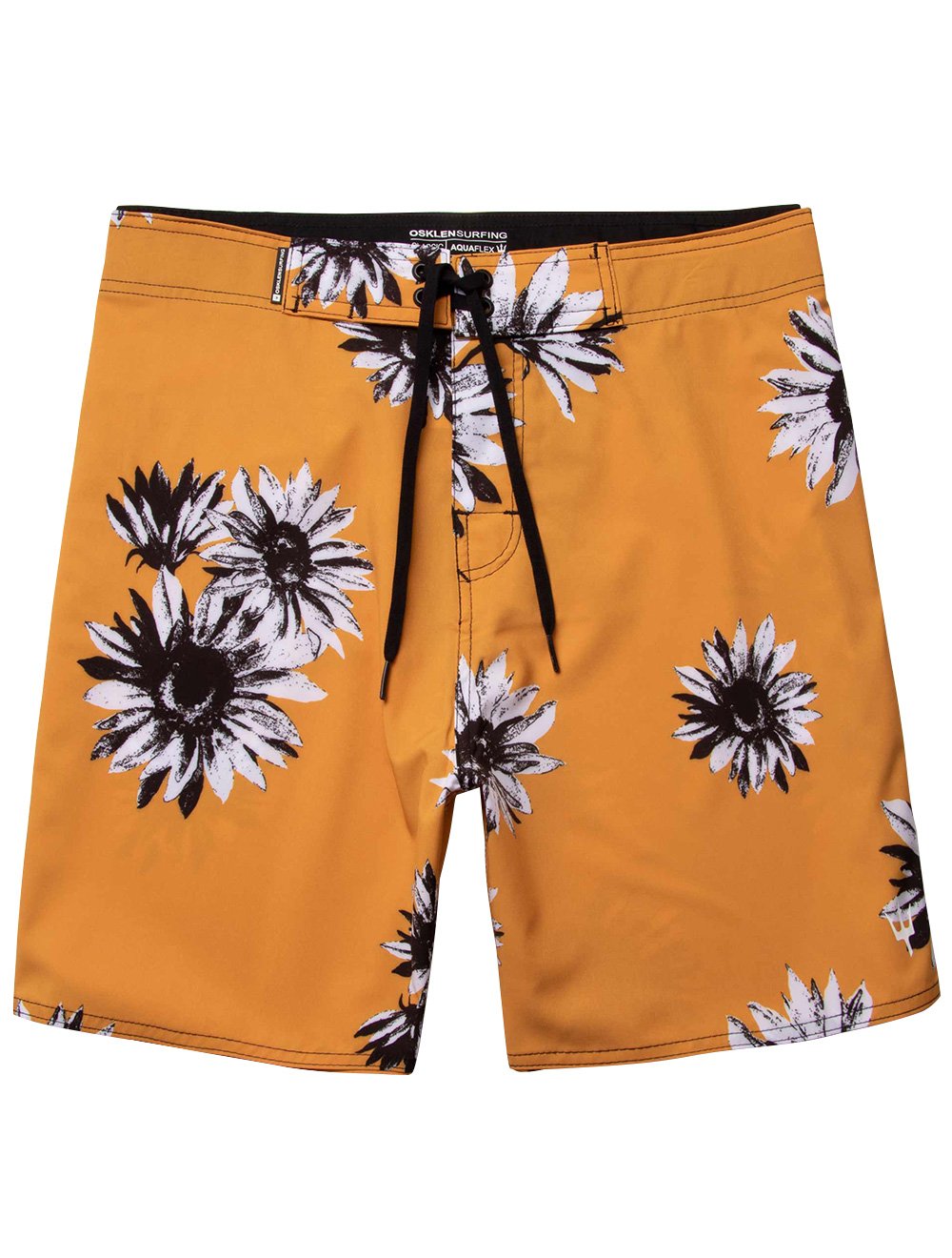 Bermuda Osklen D'Água Surf Yellow Sunflower Amarelo Escuro