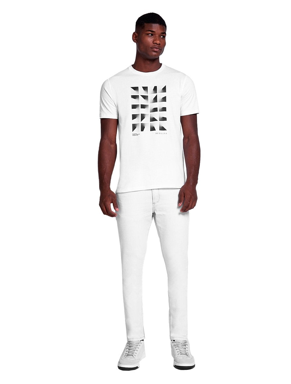 Camiseta Dudalina Regular Sport Concrete Window Branca