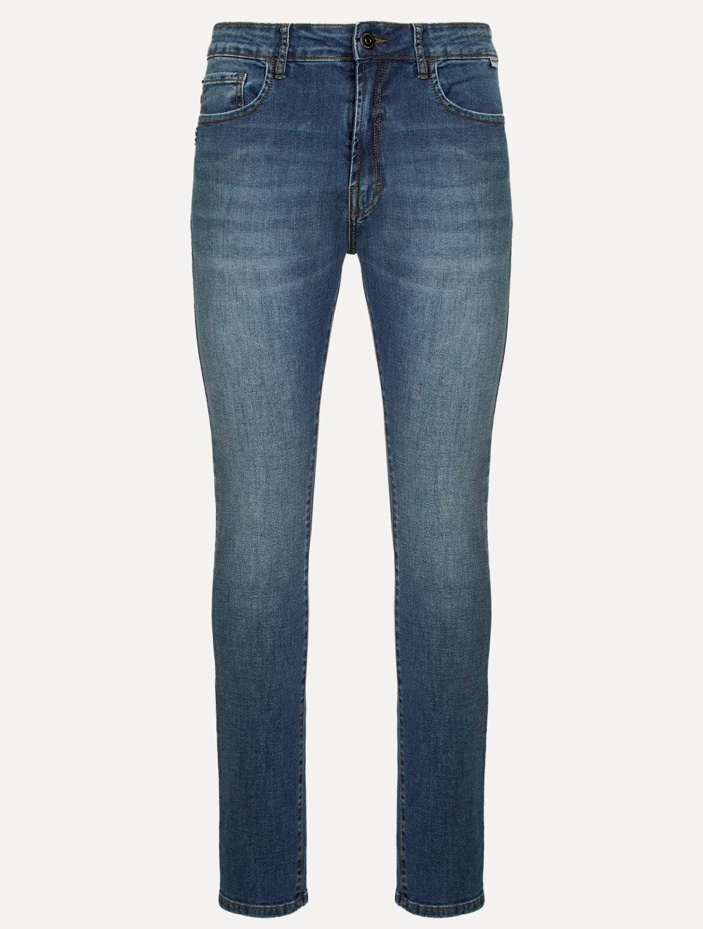 Calça John John Jeans Masculina Skinny Sarajevo Azul Médio