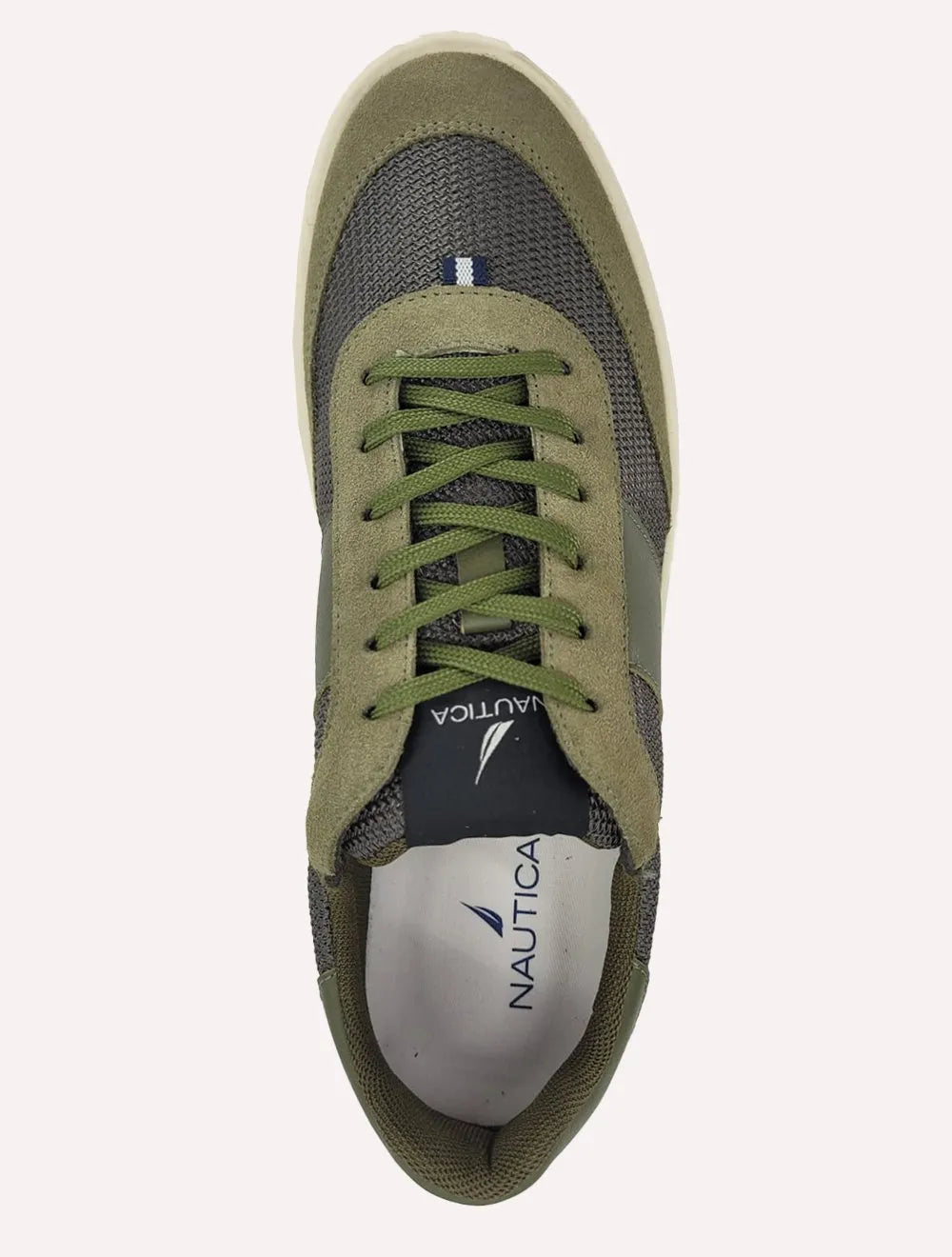 Tênis Nautica Masculino Casual Copacabana Verde Militar