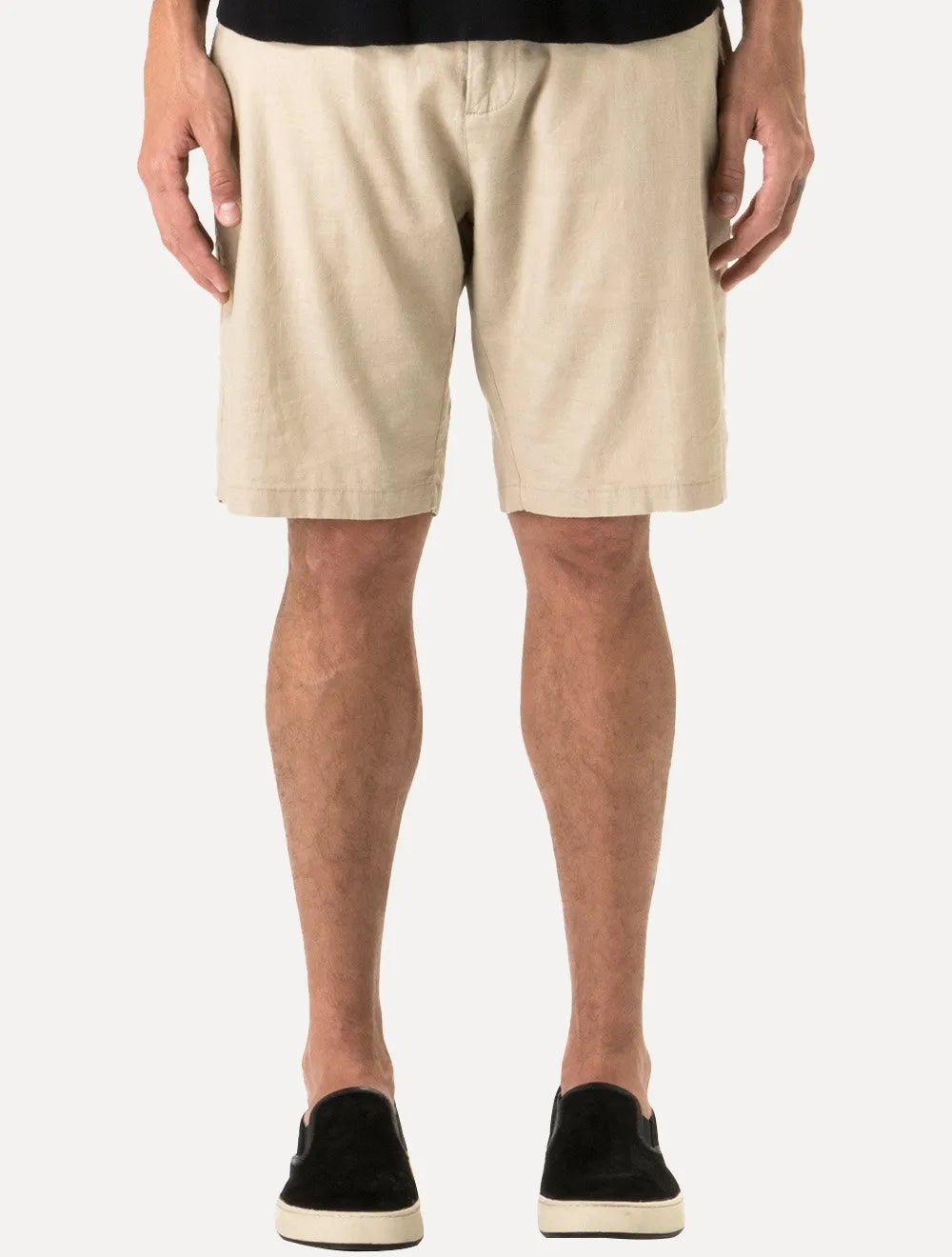 Bermuda Osklen Masculina Alfaiataria Basic Linen Areia