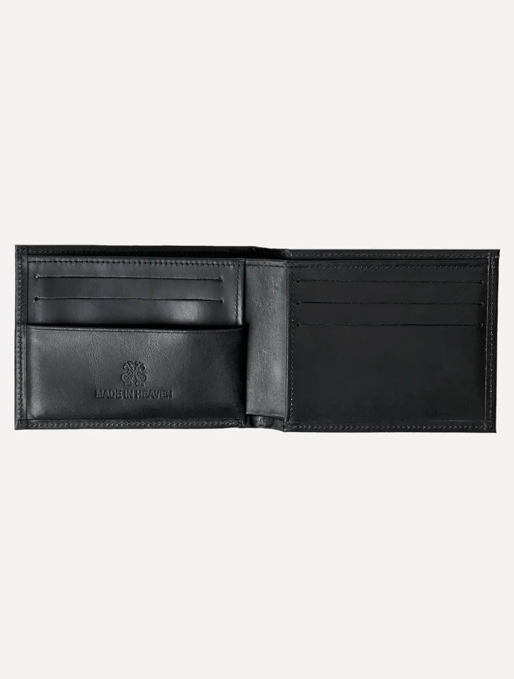 Carteira John John Masculina Couro Porta Cartão Caius Preta