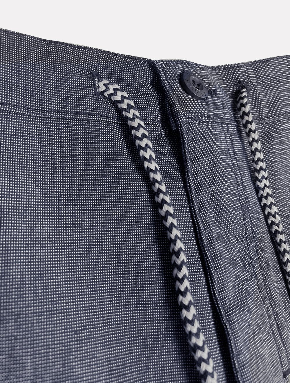 Bermuda Aramis Masculina Chino Cotton Sarja Azul Marinho Mescla