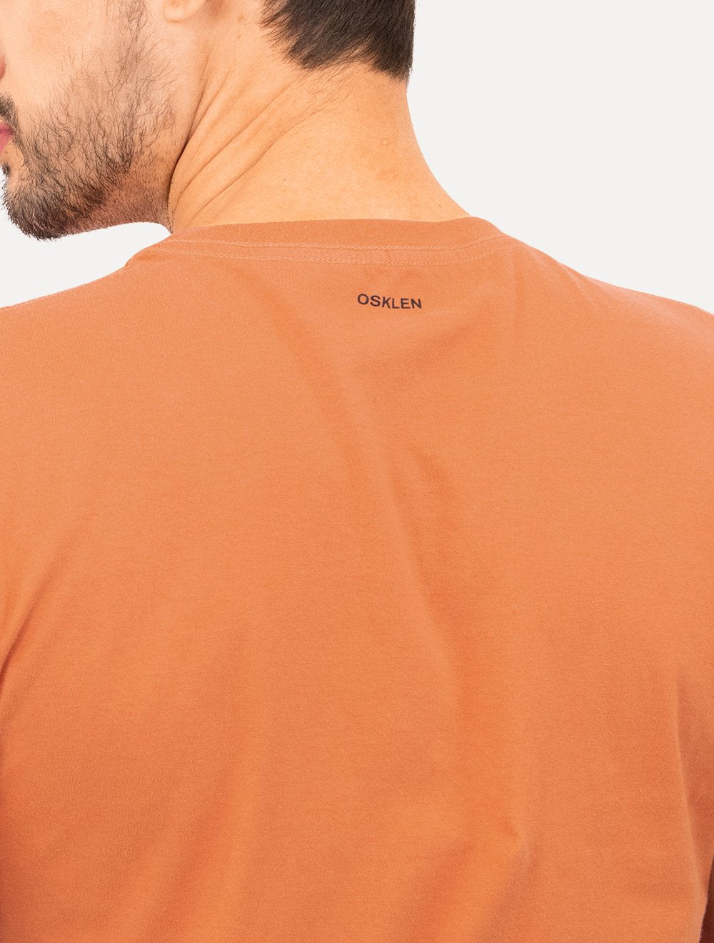 Camiseta Osklen Masculina Slim Vintage Magic Sun Laranja