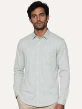 Camisa Aramis Masculina Regular Algodão Lotte Pocket Verde Claro