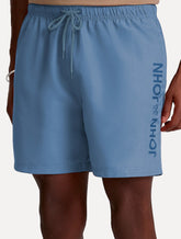 Short John John Masculino Trancoso Fiji Bic Azul Claro