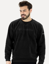 Blusa Columbia Masculina Fleece Steens Mountain Crew 2.0 Preta