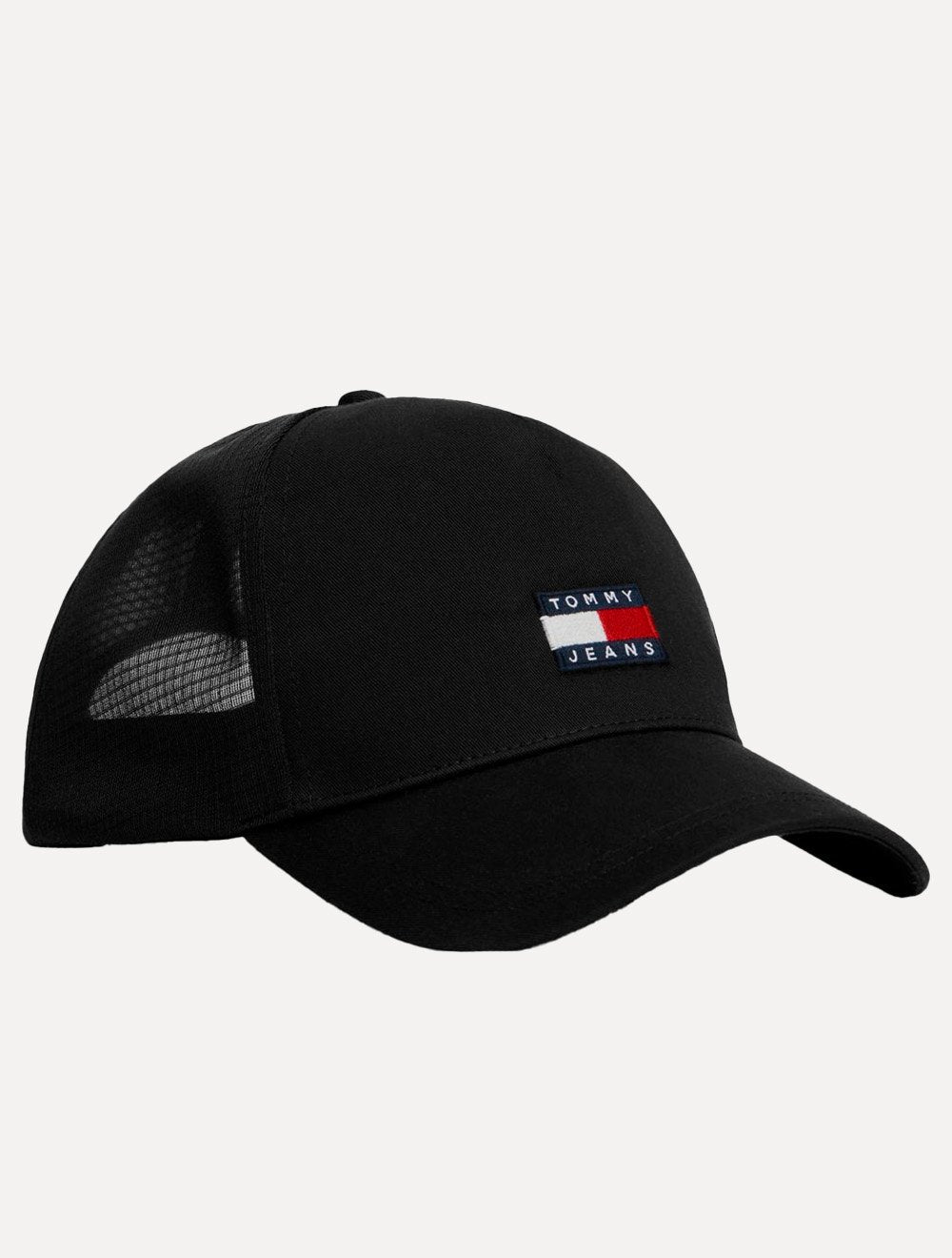 Boné Tommy Jeans Masculino Heritage Trucker Preto