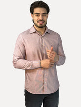 Camisa Dudalina Masculina Slim Fit Superfine Tricoline Cotton Vinho