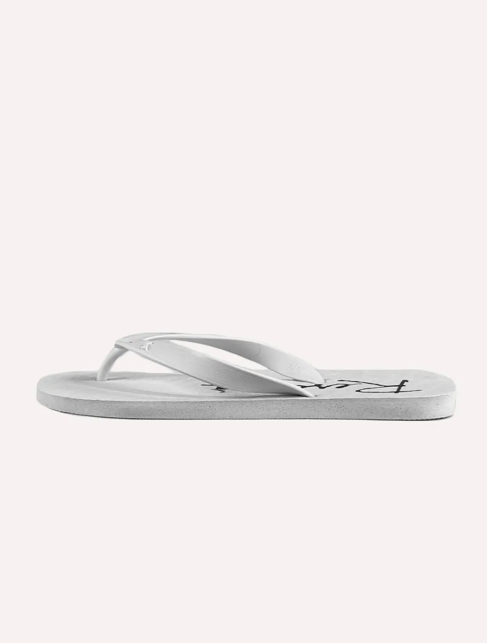 Chinelo Reserva Masculino Basic Script Signature Branco