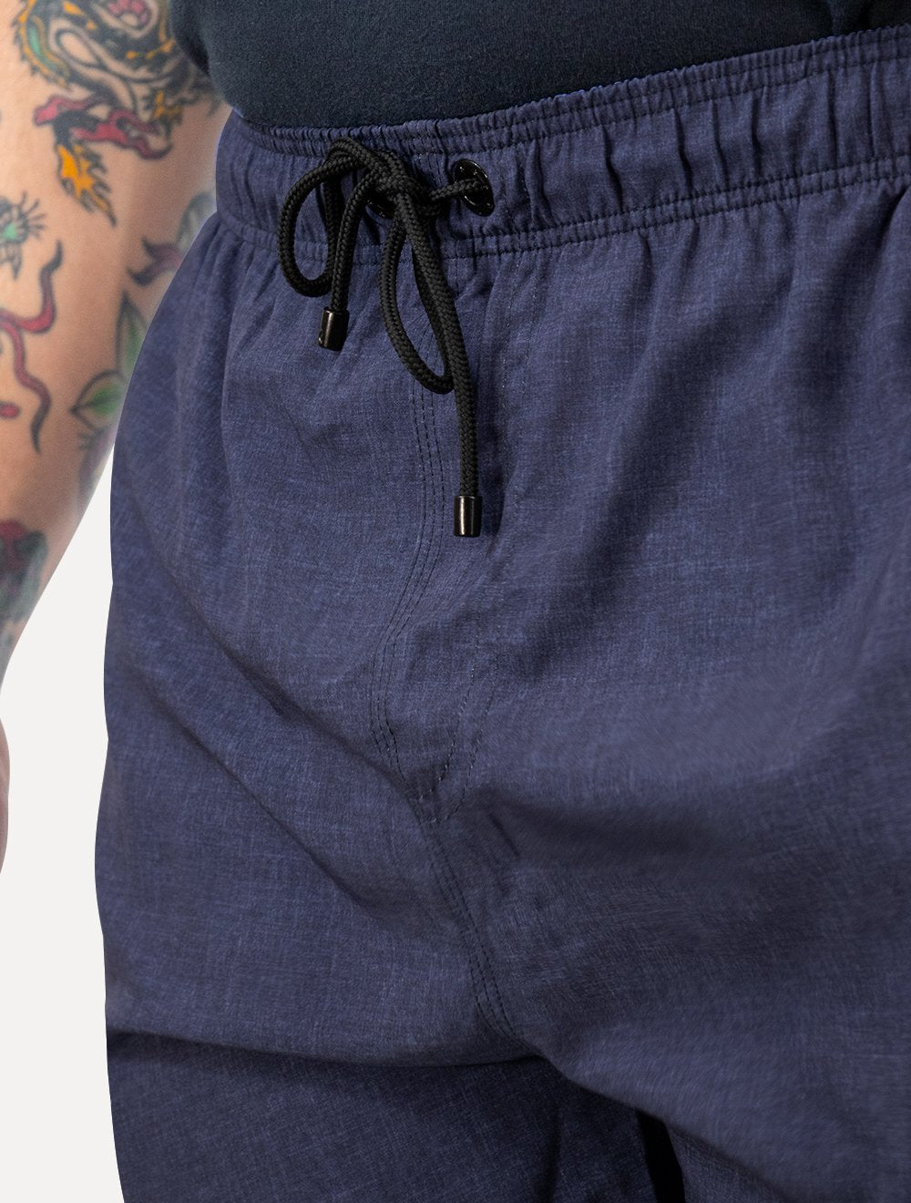 Short Reserva Masculino D'Água Beachwear Texture Azul Escuro Mescla
