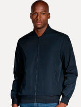 Jaqueta Aramis Masculina Nylon Bomber Liquid Repeller Azul Marinho