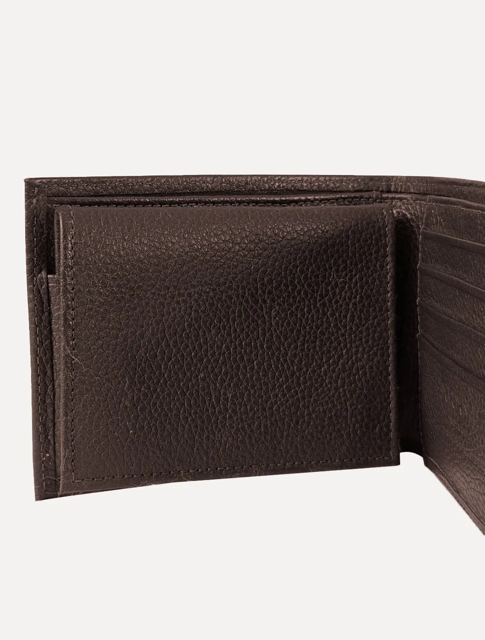 Carteira Aramis Masculina Couro Floater Horizontal Marrom Café