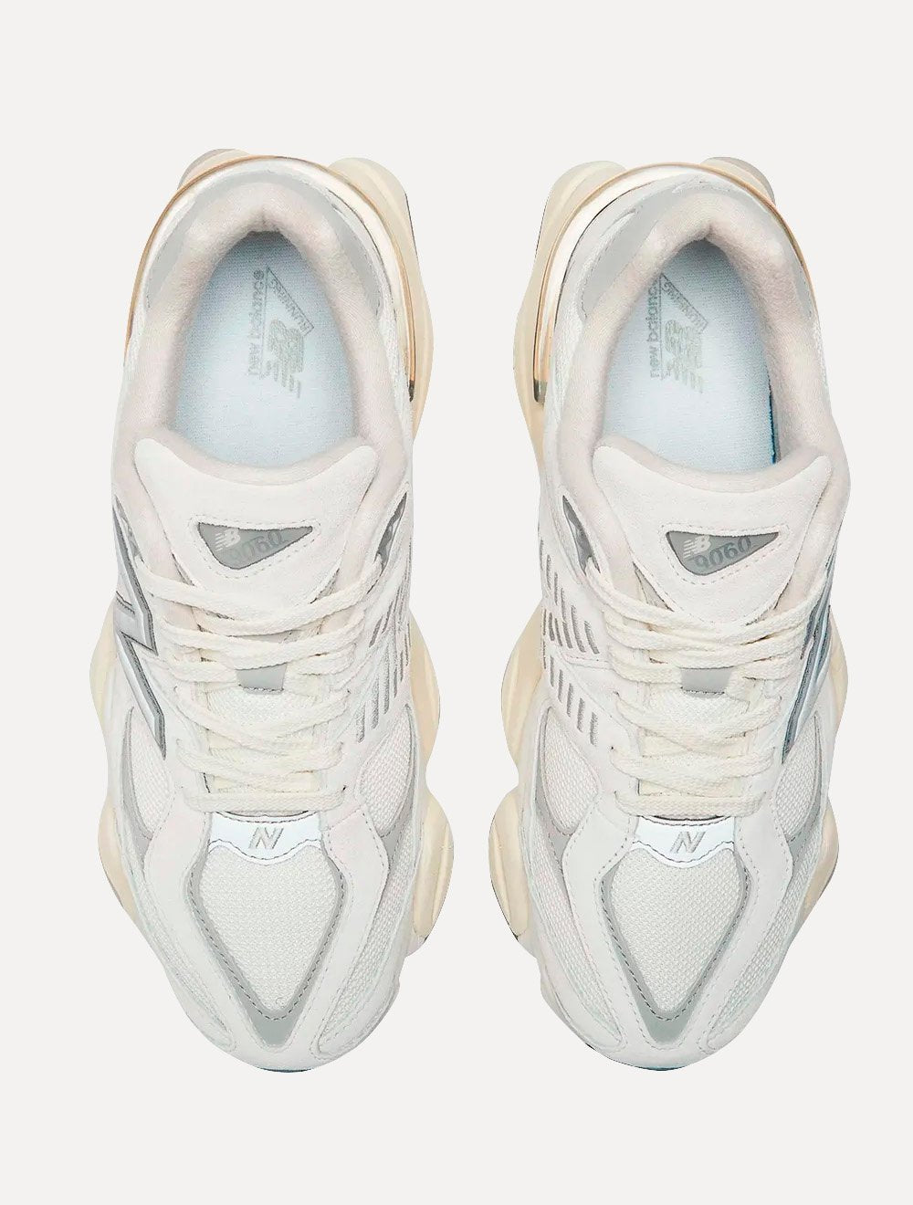 Tênis New Balance 9060 Branco/Prata