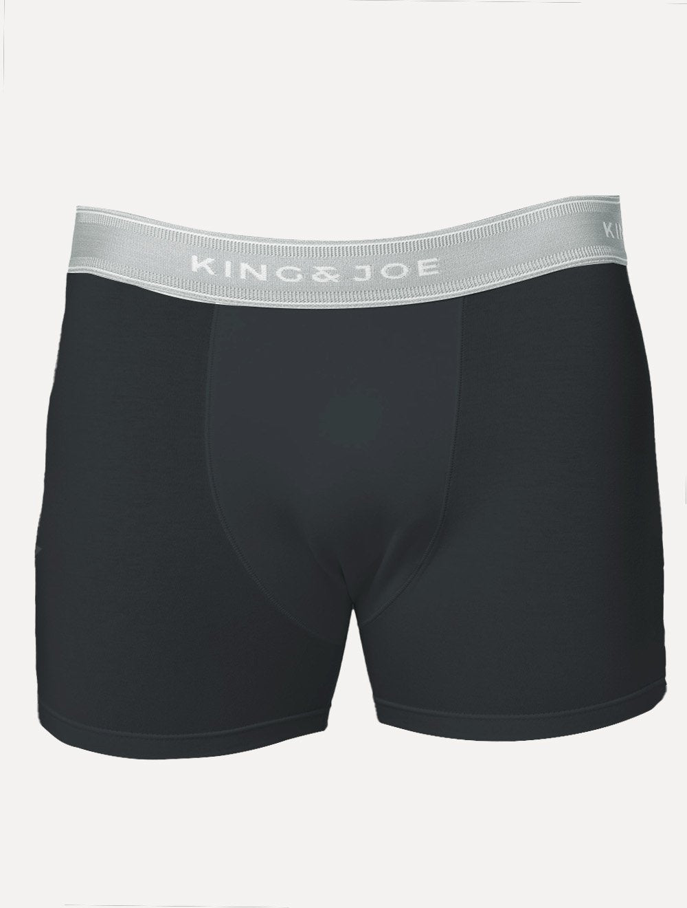 Cueca King & Joe Boxer Lisa Grey Logo Preta Pack 2UN AC26702 00003