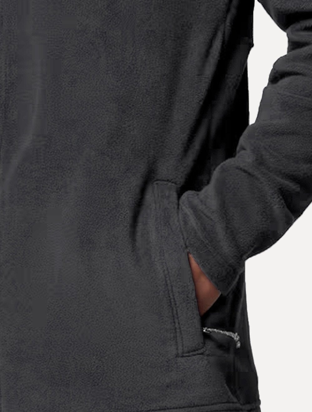 Jaqueta Columbia Masculina Fleece Steens Mountain Full Zip Cinza