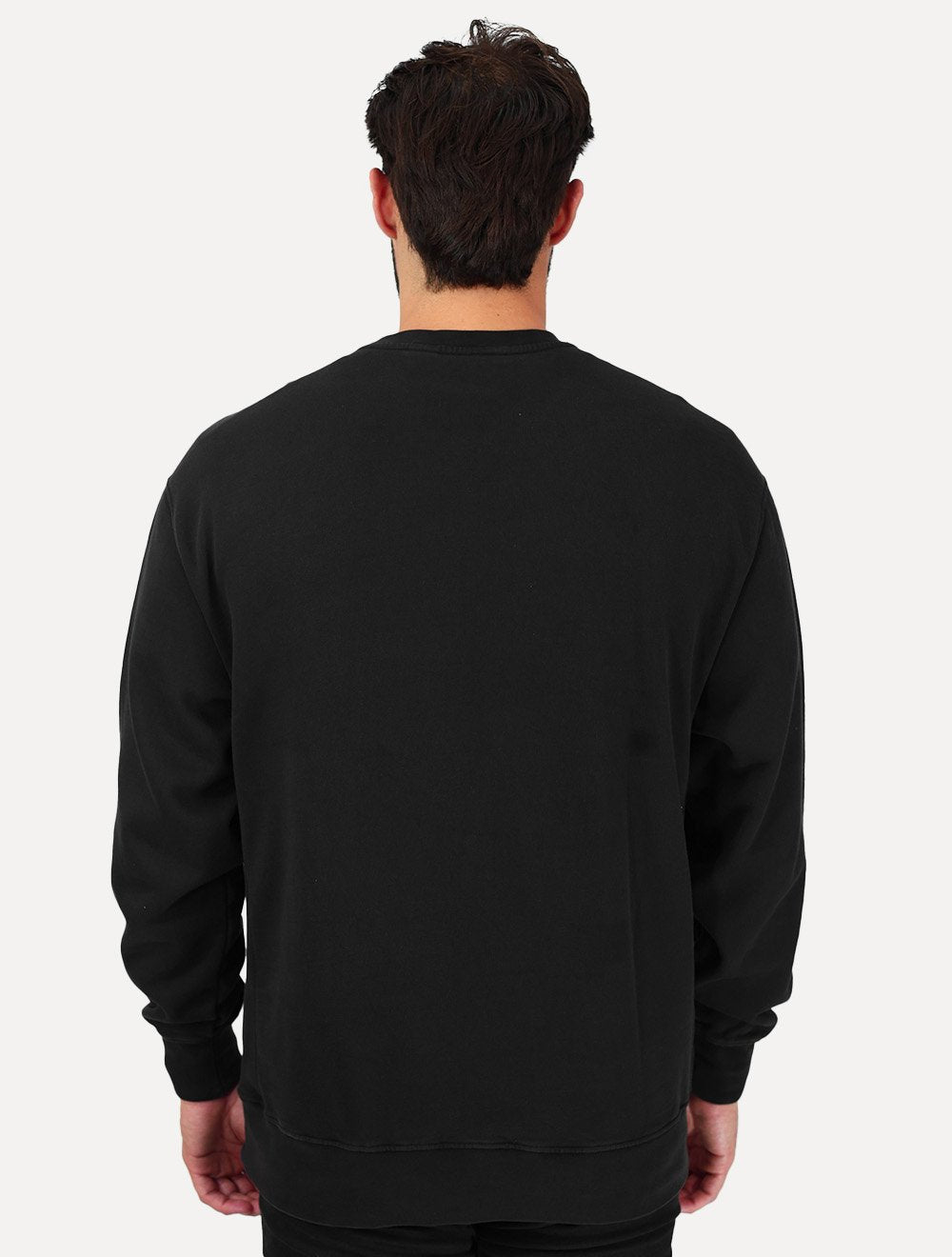 Moletom Levis Masculino Crewneck Authentic Logo Poster Preto