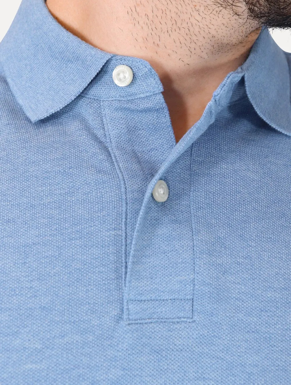 Polo Tommy Hilfiger Masculina Regular Piquet 1985 Spell Azul