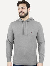 Moletom Tommy Hilfiger Masculino Essential Terry Hoody Cinza Médio