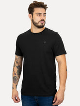 Camiseta Dudalina Masculina Basic Essential Gray Icon Preta