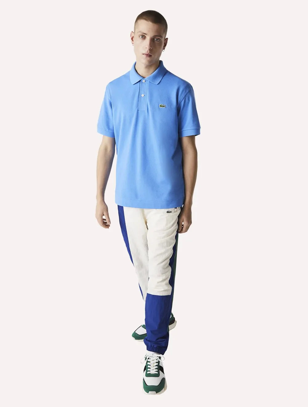 Polo Lacoste Masculina L.12.12 Azul Mar