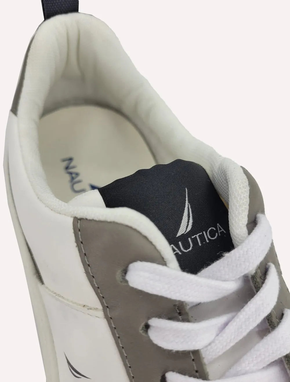 Tênis Nautica Masculino Firenze Cinza/Branco