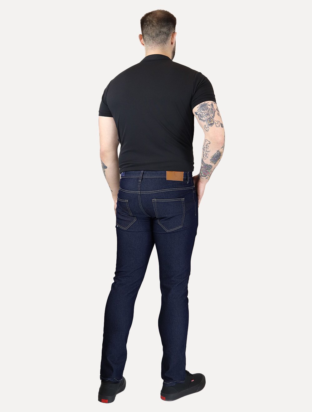 Calça Reserva Jeans Masculina Slim Davi Denim Escura