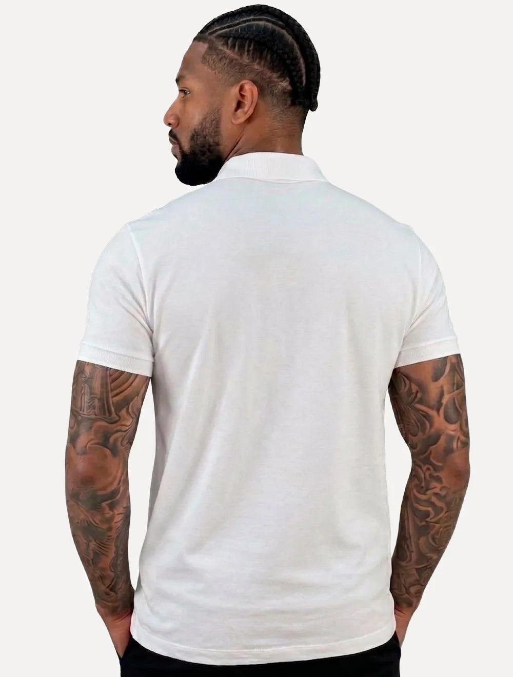 Polo Aramis | Masculina Basic Piquet Branca
