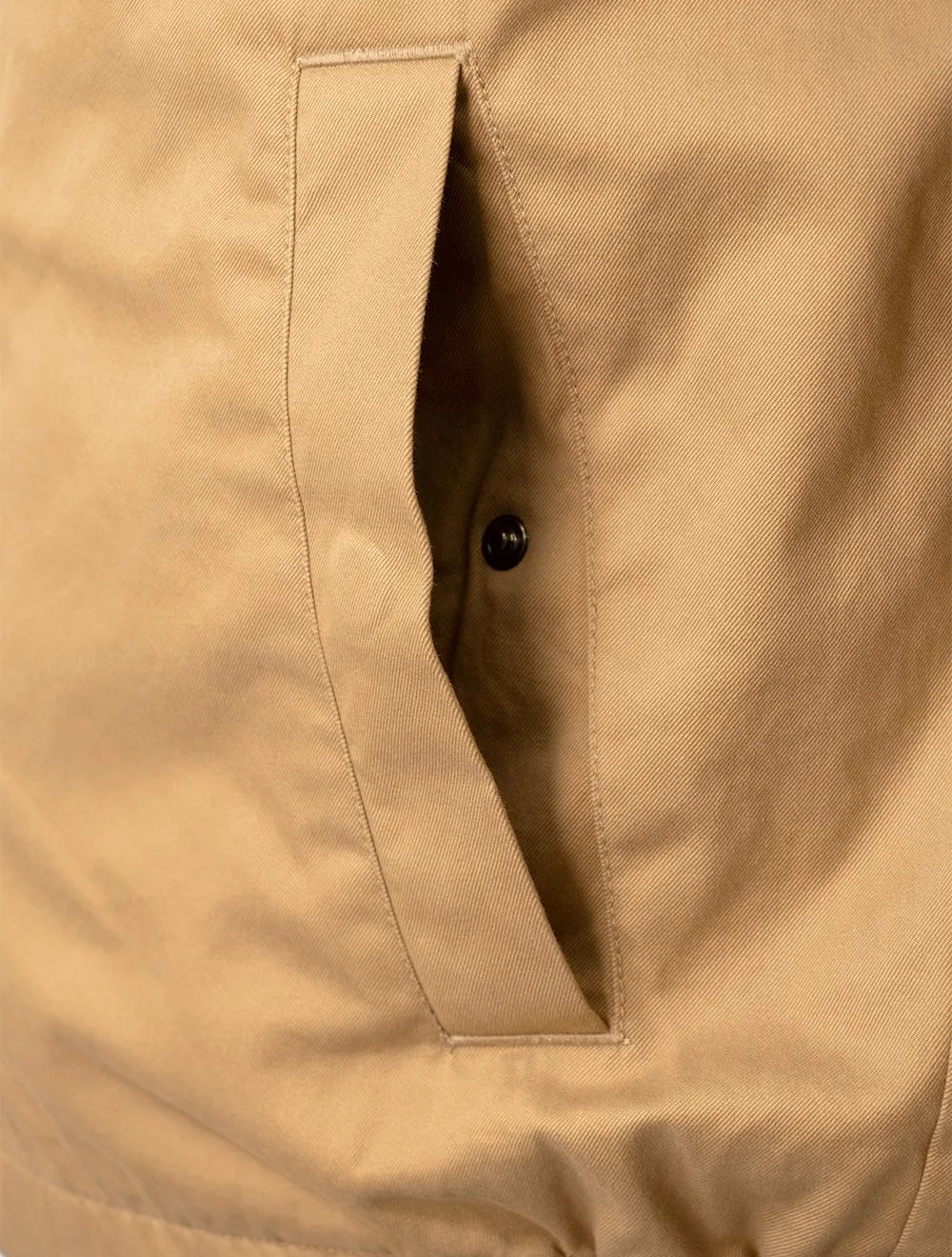 Jaqueta Tommy Hilfiger Masculina Regular Cotton Ivy Cáqui