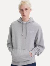 Moletom Levis Masculino Relaxed Chrome Graphic Cinza Mescla